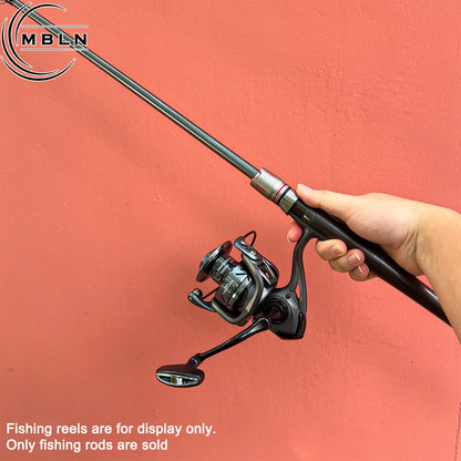 🎣 Ultra-Light Carbon Baitcasting Raft Rod – Long-Distance Shore Casting Power & Precision