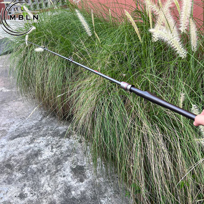 🎣 Ultra-Light Carbon Baitcasting Raft Rod – Long-Distance Shore Casting Power & Precision