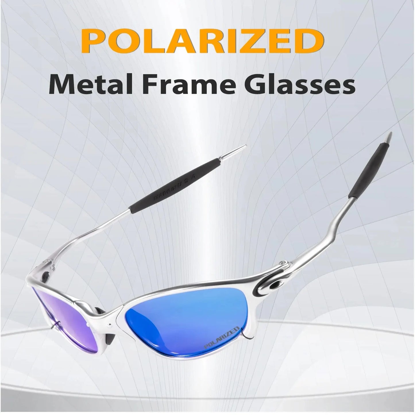 Premium Polarized Sports Sunglasses for Men & Women - UV400 Protection for Cycling, Fishing, and Driving