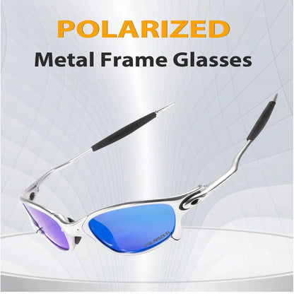 Premium Polarized Sports Sunglasses for Men & Women - UV400 Protection for Cycling, Fishing, and Driving