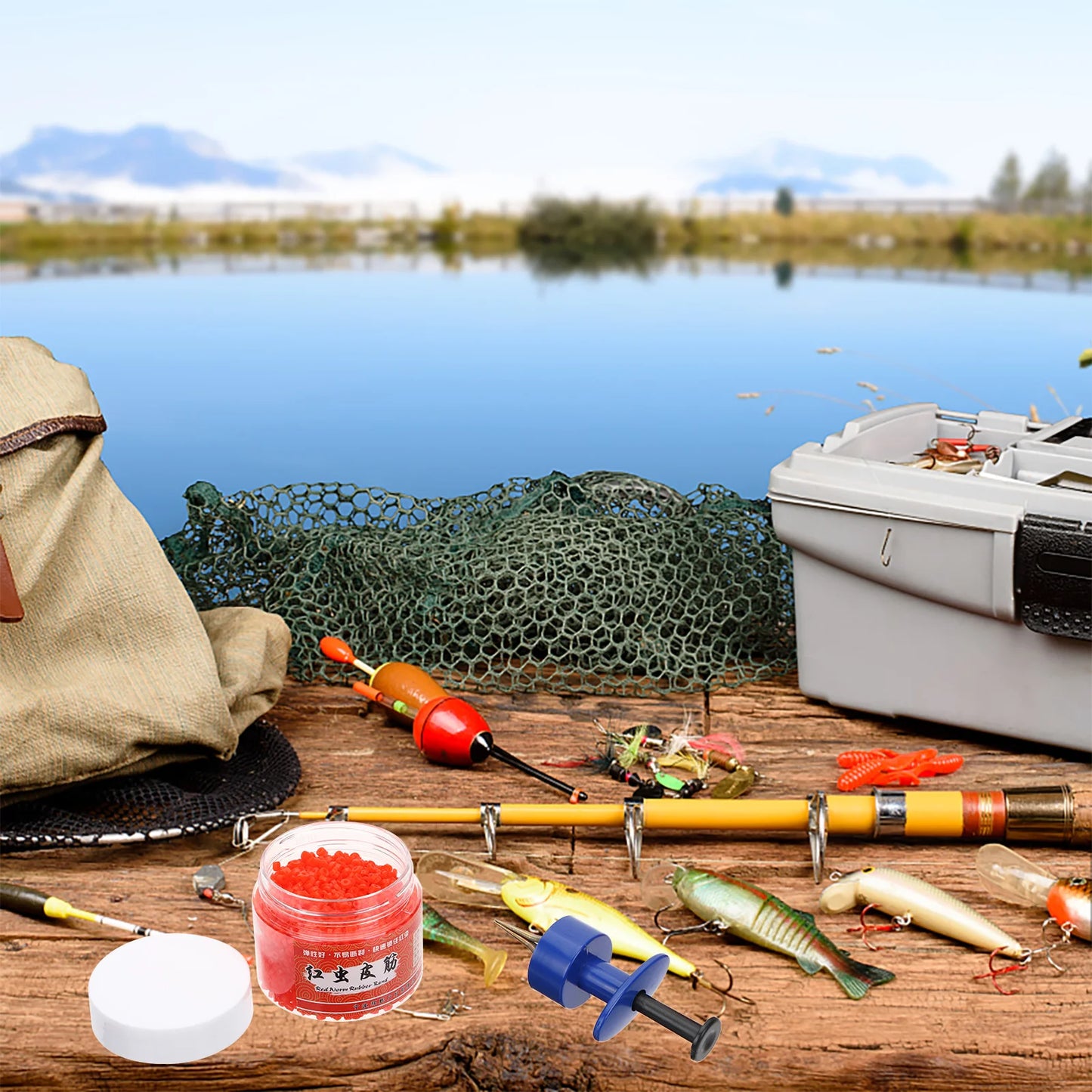 🎣 Bait Clip Fishing Gear Portable
