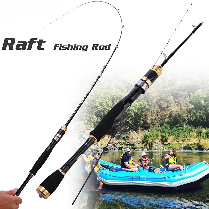 🎣 AdventureSeeker™ Raft Master Fishing Rod – 2 Sections Carbon Fiber Soft Boat Rod